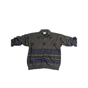 Nani Bon Italian polo style wool blend sweater. Size L in excellent condition.